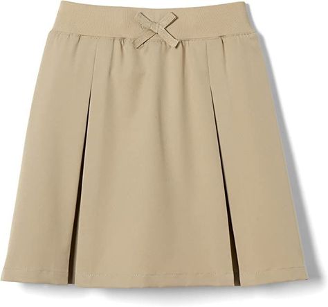 French Toast School Uniforms, School Uniform Skirts, Uniform Skirt, Kick Pleat, Kids Outfits Girls, Khaki Color, Bottom Clothes, Polished Look, French Toast