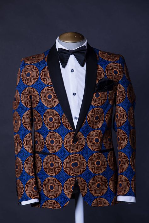 Ankara Blazer, African Print Blazer, Ankara Suit, Suit Prom, Dashiki Fashion, Ankara Jackets, Dashiki Shirt, Blazer Men, African Shirts For Men