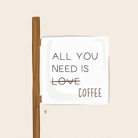 Coffee Poster Design, Coffee Shop Signs, Coffee Artwork, Coffee Board, Coffee Truck, Cafe Shop Design, Coffee Obsession, Coffee Illustration, Tanah Liat