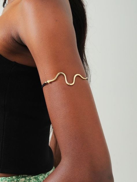 Gold arm cuff