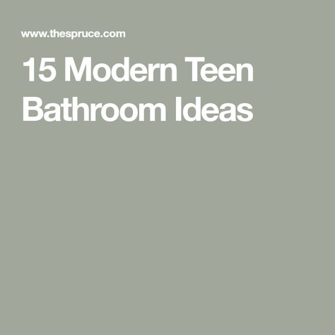 15 Modern Teen Bathroom Ideas Teen Bathroom Ideas Shared Boy And Girl, Teen Boys Bathroom Ideas, Teenager Bathroom Ideas, Teen Boy Bathroom Ideas, Boys Bathroom Ideas Teenagers, Teen Girl Bathroom Ideas, Teen Bathroom Ideas, Teen Girl Bathroom, Boy Bathroom Ideas