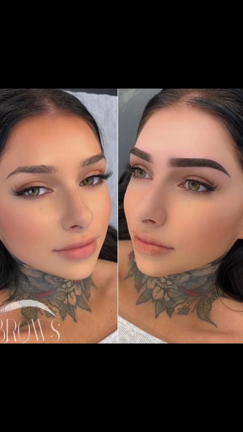 Linnie Phan(@browsbylinnie) on TikTok: Brows for years ! Ombre powder brows #brows Fox Brows, Ombre Powder Brows, Powder Brows, Septum Ring, Nose Ring, Makeup, Make Up