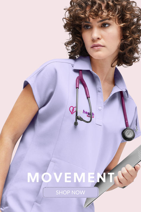 Experience unparalleled comfort and style with MOVEMENT by Butter-Soft active medical scrubs, the ultimate uniform advantage. These high-quality scrubs seamlessly blend functionality and fashion, designed to keep you feeling fresh and poised throughout your demanding day. Immerse yourself in soft, breathable fabrics that move with you, giving you the freedom to focus on what truly matters - providing excellent care. Shop today at UniformAdvantage.com! Dental Scrubs Uniform, Confidence At Work, Medical Scrubs Fashion, Healing Hands Scrubs, Medical Scrubs Outfit, Healthcare Uniforms, Dental Scrubs, Medical Fashion, Medical School Life