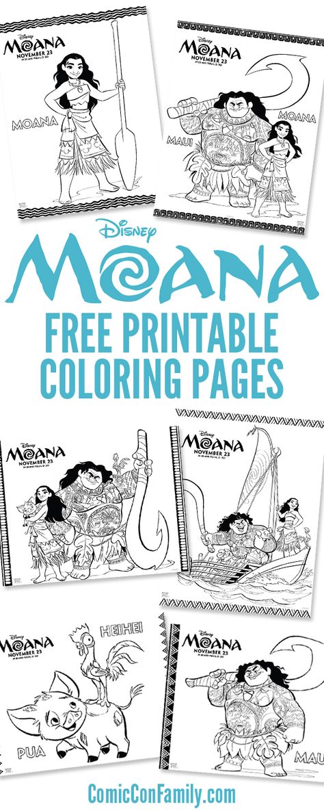 Moana Coloring Sheets, Moana Printables, Moana Coloring, Moana Movie, 4de Verjaardag, Festa Moana Baby, Moana Coloring Pages, Space Coloring Pages, Printable Coloring Pages For Kids