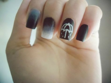 Bmth Nailart, Bring Me The Horizon Nails, Thats The Spirit Bmth, Random Nails, Concert Nails, Band Nails, Punk Nails, Polish Ideas, Inspired Nails