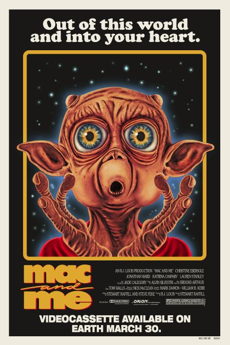 Mac and Me (1989) [600 x 800] Mac And Me Movie, Mac And Me, 2023 Movies, 80's Movies, 1984 Book, Lenticular Printing, 1980s Films, Movie Night Party, Worst Movies