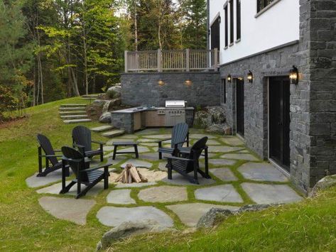 Walkout Basement Patio Ideas, Basement Patio Ideas, Basement Exterior, Walkout Patio, Walkout Basement Patio, Walkout Basement Ideas, Basement Entry, Patio Under Decks, Basement Patio