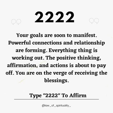 2222 Angel Number Meaning | Angel Number | 2222. #2222 #2222meaning #angelnumber #lawofattraction 2222 Angel Number Meaning, 2222 Angel Number, Number Angel, Angel Number Meaning, Spiritual Awakening Signs, Numerology Numbers, Angel Number Meanings, Number Meanings, Spiritual Manifestation