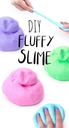 Make Your Own DIY Fluffy Slime, easy slime tutorial, handmade slime great craft idea for kids! This slime is stretchy, fluffy and squishy and lots of fun to play with. Stretchy Slime, Slime Easy, Slime Tutorial, Fun Slime, Diy With Kids, Diy Fluffy Slime, Slime Recipes, Slime For Kids, Slime Craft