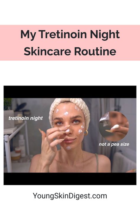 My Tretinoin Night Skincare Routine Night Time Skin Care Routine With Tretinoin, Tretinoin Before And After Wrinkles, Skincare Routine With Tretinoin, Tretinoin Before And After Anti Aging, Tretinoin Skin Care Routine, Tretinoin Routine Skincare, Retinol Skincare Routine, Tretinoin Before And After, Night Skincare Routine