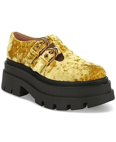 Aldo - Macy's Platform Clogs Outfit, Clogs Outfit, Sun Yellow, Platform Clogs, Platform Loafers, Womens Clogs, Shoe Obsession, Lug Sole, T Strap