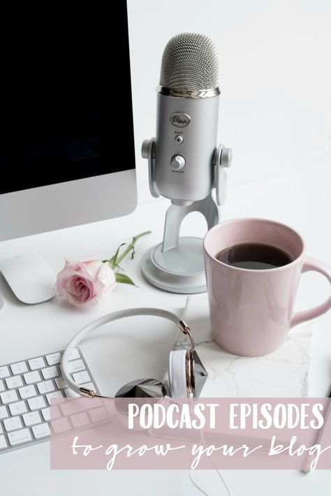 Interested in growing your blog, take a listen to these podcast episodes from my podcast, Boss Girl Creative on how to grow your blog. Digital Marketing Logo, Podcast Setup, Podcast Tips, Podcast Topics, Podcast Studio, Power Foods, Starting A Podcast, Styled Stock Photos, Entrepreneur Inspiration