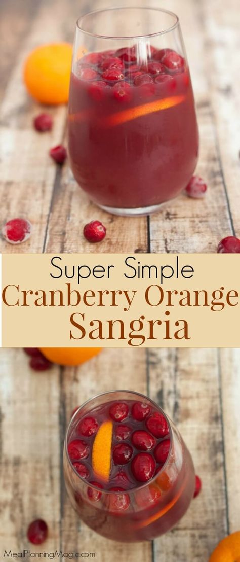 Cranberry Orange Sangria, Cranberry Orange Jam, Wine Parings, Holiday Sangria Recipes, Christmas Sangria Recipes, Thanksgiving Sangria, Orange Sangria, Fall Sangria Recipes, Cranberry Sangria