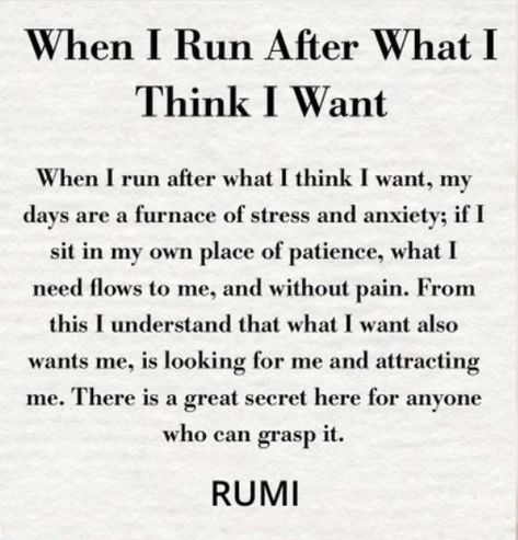 When I Run After What I Think I Want, Rabbi Quotes, Rumi Poems, Arabic Poems, Best Rumi Quotes, Rumi Quotes Soul, Rumi Poem, Rumi Poetry, Japanese Quotes