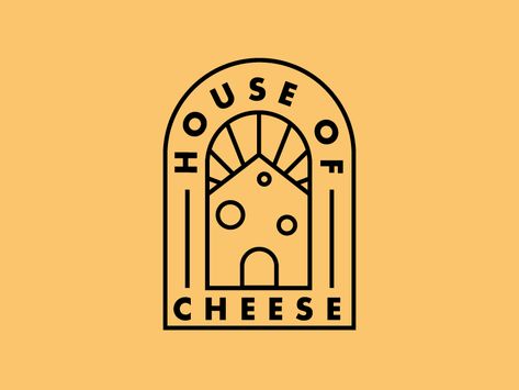 Cheese Logo, Ra Logo, Cheese Art, Cheese Design, Cheese Brands, Food Van, Coffee Shop Logo, Logo Shapes, Food Logo Design