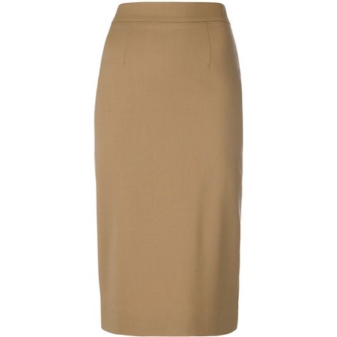 P.A.R.O.S.H. fitted pencil skirt ($215) ❤ liked on Polyvore featuring skirts, brown, beige skirt, brown pencil skirt, fitted pencil skirt, knee length pencil skirt and pencil skirt Fitted Skirts, Skirts Brown, Brown Pencil Skirt, Beige Skirt, Skirt Knee Length, Skirt Pencil, Brown Skirt, Pencil Skirts, Straight Skirt