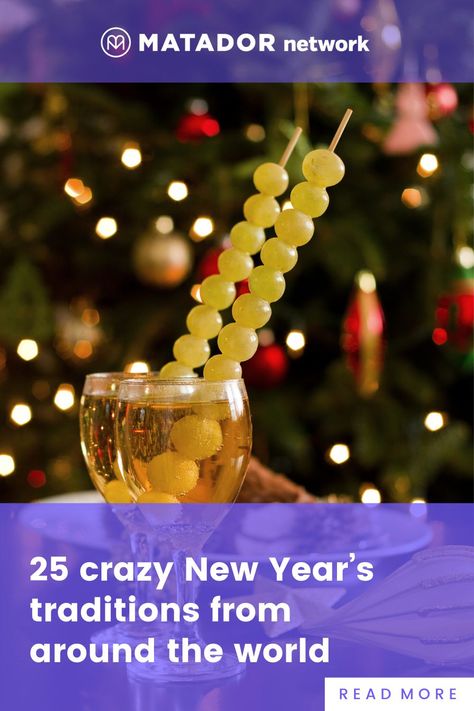 Love celebrating New Year's? We do, too! Here are 25 of the craziest New year's traditions from around the world! Plate Smashing, New Year Around The World, Asian New Year, Traditions Around The World, New Years Traditions, Bad Spirits, South American Countries, Ring In The New Year, Sketch Comedy