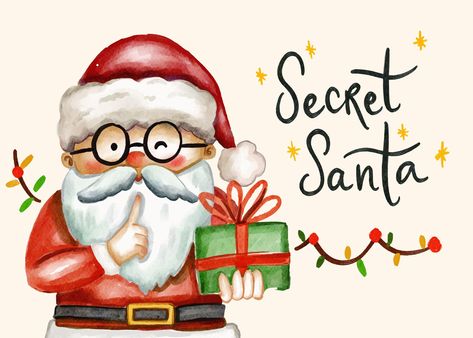 Need inspirational messages for your Secret Santa? Here is a collection of 50 Secret Santa messages for your next office Secret Santa exchange. Secret Santa Messages, Santa Quotes, Secret Santa Questionnaire, Message From Santa, Office Secret Santa, Anime Sites, Santa Cards, Santa Pictures, Office Holiday Party