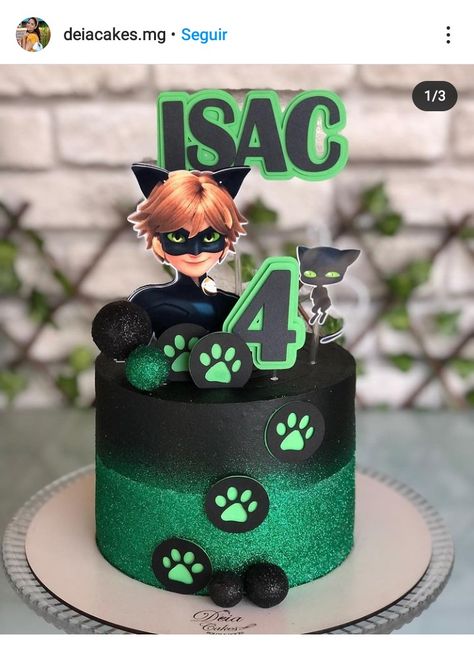 Cat Noir Cake Ideas, Cat Noir Birthday Cake, Cat Noir Birthday Party Ideas, Ladybug And Cat Noir Cake, Cat Noir Cake, Miraculous Cake, Ladybug Cake Pops, Ladybug Birthday Theme, Miraculous Birthday