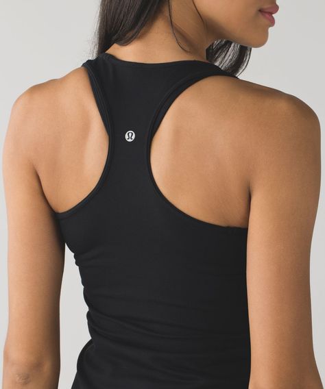 Lululemon Cool Racerback - Black - lulu fanatics Camisole Top Outfit, Lululemon Shirts, Tank Outfit, Lululemon Tops, Yoga Tank, Yoga Tank Tops, Lululemon Tank Top, Football Outfits, Urban Dresses