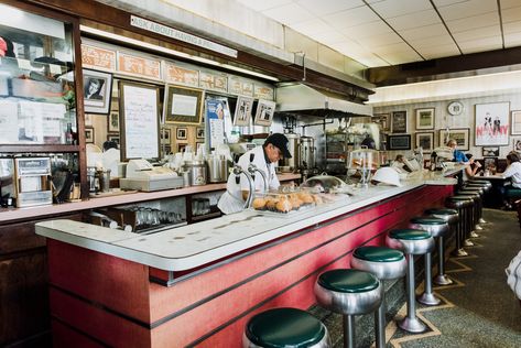 New York Diner Aesthetic, Lovers Entwined, New York Diner, Diner Nyc, Dinner In New York City, Diner Aesthetic, Diner Sign, Romantic Restaurants, Star Fruit