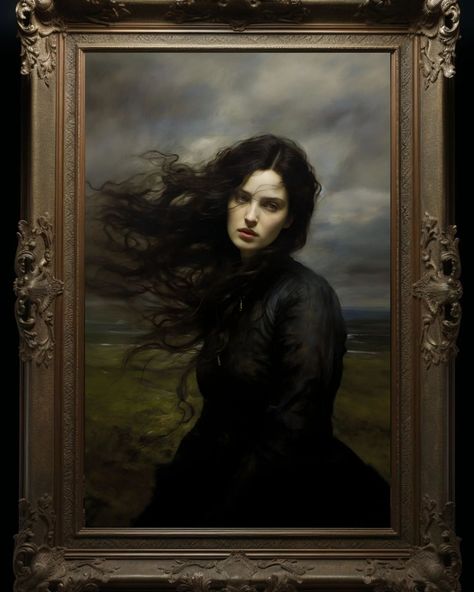 11x14 "Wuthering Heights Catherine Earnshaw" Art Print https://yecuriosityshoppe.etsy.com/listing/1593125673 #wutheringheights #katebush #heathcliff #emilybronte #gothicromance #yecuriosityshoppe #etsyseller #etsy #etsyshop #etsystore #artprints #wallart #homedecor #artwork #printsforsale #buyart #supportsmallbusiness #artcollector #artlovers #artdaily #instaart #onlineart #artoftheday #artgram #shopsmall #smallbusinessowner Wuthering Heights Catherine, Catherine Earnshaw, Emily Bronte, Gothic Romance, Wuthering Heights, Hanging Home Decor, English Literature, Art Print Wall, Gothic Art