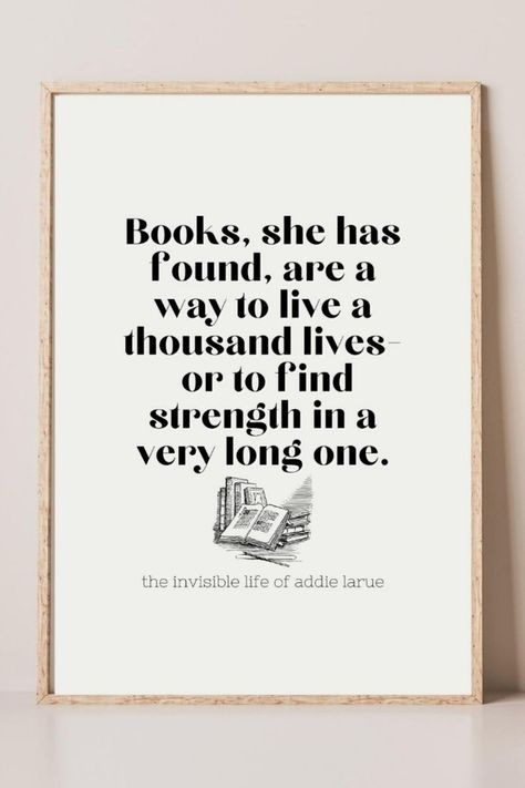 Book Quote Prints, I Have Lived A Thousand Lives, Ive Lived A Thousand Lives, Book Tattoo I Have Lived A Thousand Lives, A Reader Lives A Thousand Lives, Ive Lived A Thousand Lives Quote, One Life Tattoo, Books Are A Way To Live A Thousand Lives, A Reader Lives A Thousand Lives Quote