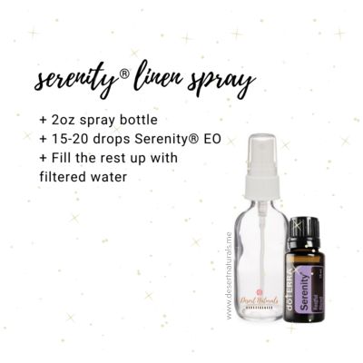 doTERRA Serenity LInen Spray Linen Spray Recipe, Serenity Essential Oil, Diy Linen Spray, Essential Oil Spray Recipes, Linen Mist, Doterra Serenity, Doterra Recipes, Doterra Diffuser, Lavender Linen