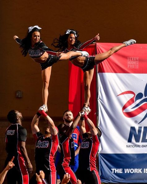 Jerry Hughes on Instagram: "The GRANDEST champions of them all! Shout out to the athletes of @navarro_college_cheer on winning the NCA College Nationals #grandchampion #cheer #cheerleading #allstarcheer #allstarcheerleading #navarrocheer #netflix #gabibutler @gabibutler1617 @maddybrum" Allstar Cheerleading, High School Cheer, College Cheer, Cheer Poses, College Planning, All Star Cheer, Jeepers Creepers, Cheer Dance, Sport Gym