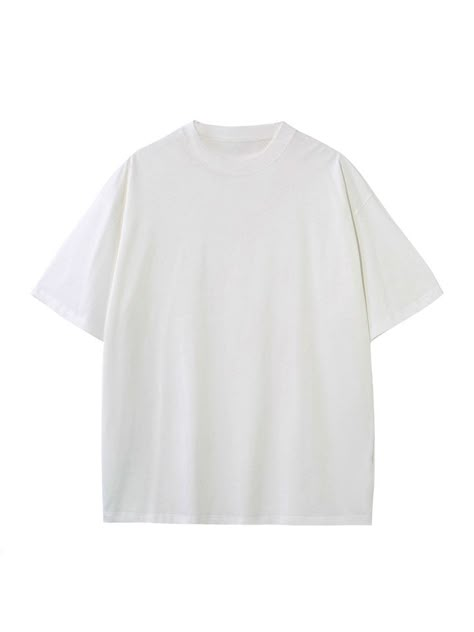 Gender: Men's Style: Streetwear, Casual Daily, Designer Occasion: Sport, Outdoor, Going out Tops Type: Oversized Shirt, Tee Top, Cool Shirt, T shirt Tee Neckline: Crew Neck Fabric: 100% Cotton Sleeve Length: Short Sleeve Elasticity: Micro-elastic Look After Me: Wet and Dry Cleaning, Washable Pattern: Plain Season: Summer Fit Type: Regular Fit