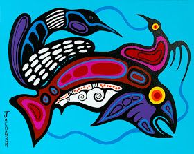 MARK ANTHONY JACOBSON CATALOGUE RAISONNÉ: Elemental Life Cycles Norval Morrisseau Art, Morrisseau Art, Canadian Aboriginal Art, Norval Morrisseau, Native Artwork, Mark Anthony, Aboriginal Painting, Woodland Art, Inuit Art