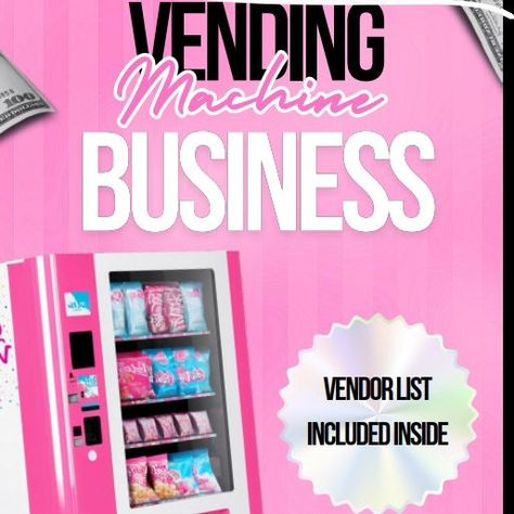 How to Start Vending Machine Business - Ebook #digitalebooks #vendingmachine #profit #entrepreneur #digitalmarketing #sells #vending #digitaldownload View link in bio. Lash Vending Machine, Vending Machine Ideas, Vending Machine Business, Business Ebook, Vending Machines, Squeeze Page, Business Money, Vending Machine, Practical Advice