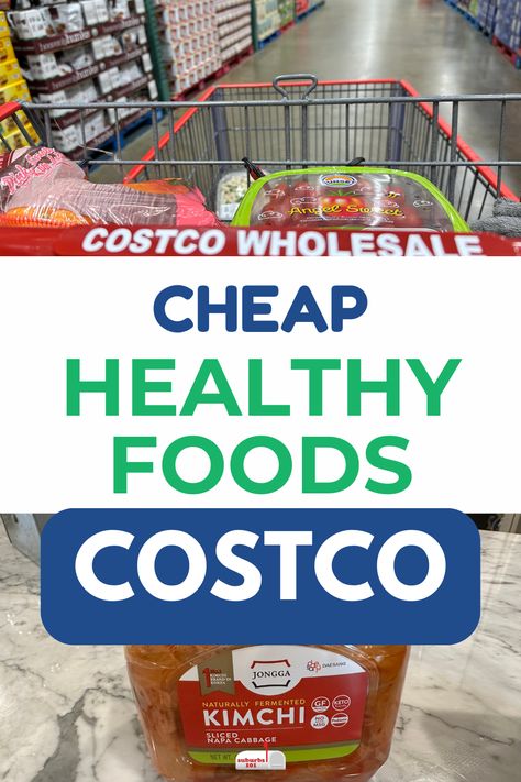 Looking to eat healthy but are on a budget? Go to Costco! They offer a great selection of affordable, healthy foods that I love to stock up on. From organic produce to Greek yogurts, quinoa, and brown rice to Almond milk, Costco is my go-to place for finding these healthy food options at unbeatable prices. It's much cheaper to buy these healthy foods at Costco! Healthy Costco Finds, Costco Meal Plan, Costco Healthy, Quinoa And Brown Rice, Healthy Foods To Buy, Best Healthy Foods, Costco Shopping List, Healthy Shopping List, Healthy Dessert Options