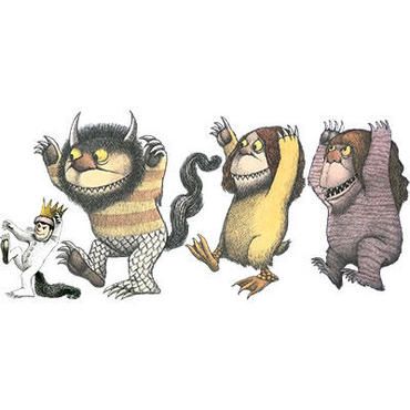 Where the Wild Things Are Wall Cling |  WBshop.com Wild Things Nursery, Wall Clings, Favorite Childhood Books, Floor Puzzle, Book Wall, Childhood Books, Wild Things, Wild Ones, Dream Team