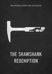 What a great movie with one of the best endings I've seen . Poster Harry Potter, Poster Graphics, The Shawshank Redemption, Best Movie Posters, Film Posters Minimalist, I Love Cinema, Minimal Movie Posters, Minimal Poster, Movie Posters Design