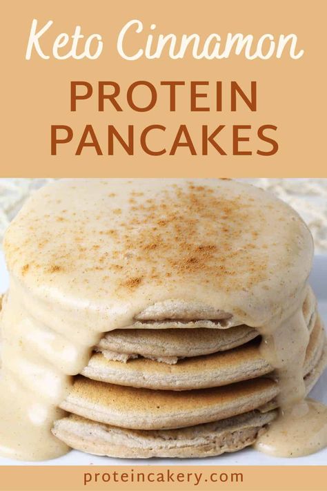 Cinnamon Protein Pancakes, Vanilla Protein Pancakes, Aip Foods, Easy Protein Pancakes, Protein Powder Pancakes, Easy Protein Meals, High Protein Pancakes, Protein Pancakes Recipes, Keto Cinnamon