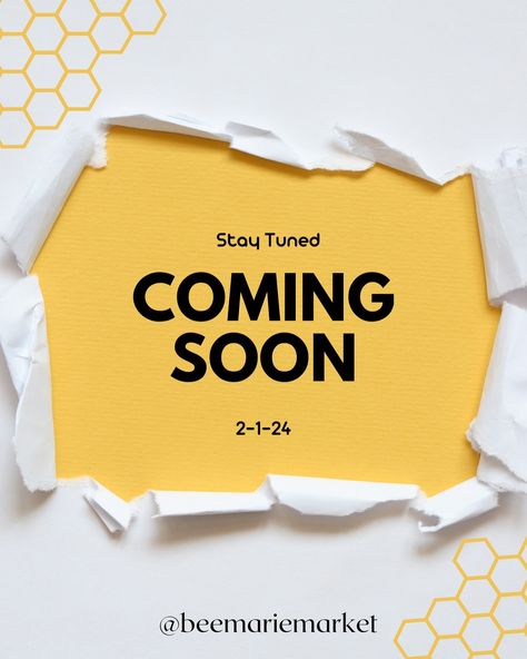 Something sweet is coming in 1 WEEK… And you won’t want to miss it!! #comingsoon‼️ #beemariemarket #shopsmallboutiques #supportwomenownedbusiness Website Launch, Coming Soon, Something Sweet, Small Shop, Handmade Earrings, Bee, Product Launch, Graphic Tees, Marketing