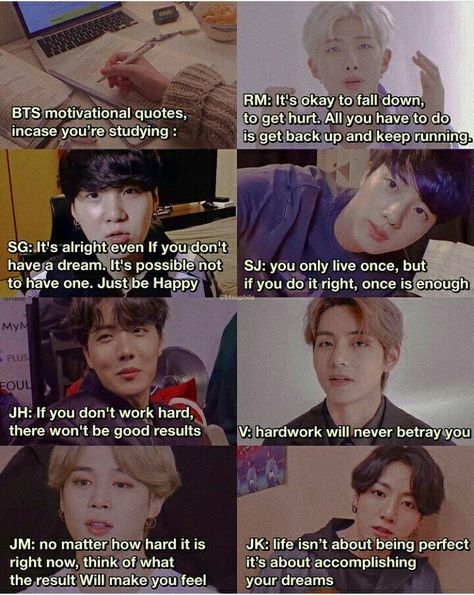 Bts Motivational Quotes, Bts Theory, Bts Song Lyrics, Bts Lyrics Quotes, Kpop Quotes, Army Quotes, Study Quotes, Bts Wallpaper Lyrics, Just Be Happy