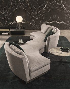 Seymour Modern Sofa Designs, Round Sofa, Dark Furniture, Modul Sofa, Living Room Sofa Design, Curved Sofa, Sofa Living, Design Living Room, Luxury Sofa