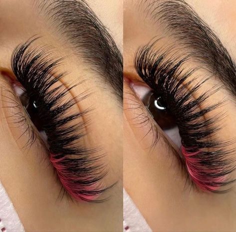 Color Lash Extensions, Cat Eye Eyeliner, Evening Eye Makeup, Lashes Fake Eyelashes, Lash Styles, Short Lashes, Eyelash Extensions Styles, Lash Extensions Styles, Volume Lash Extensions