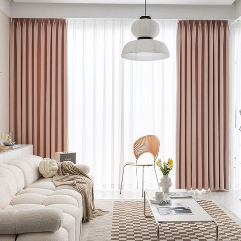 Curtains Width, Curtains For Living Room, Made To Measure Curtains, Decor For Living Room, Dream House Plans, Curtains Living Room, Room Designs, Blackout Curtains, Wall Colors