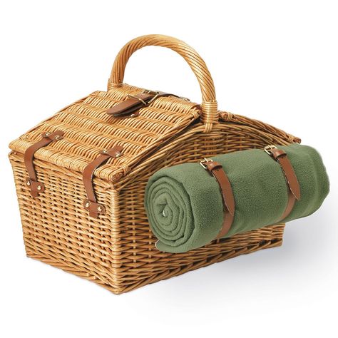 Wine picnic basket