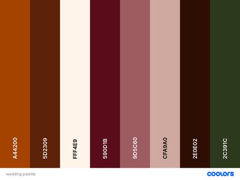 Teamzander wedding color palette for october 2023 in austin texas Fall 2023 Wedding, Wedding Color Palette, Graphic Design Fun, Wedding Color, Fall 2023, Austin Texas, Color Palettes, Wedding Colors, Austin