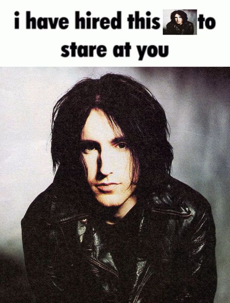 nine inch nails nin trent reznor i have hired this i have hired this to stare at you Atticus Ross, Spin Magazine, Trent Reznor, Nine Inch Nails, Nine Inch, Gone Girl, I'm With The Band, My Chemical, Music Stuff