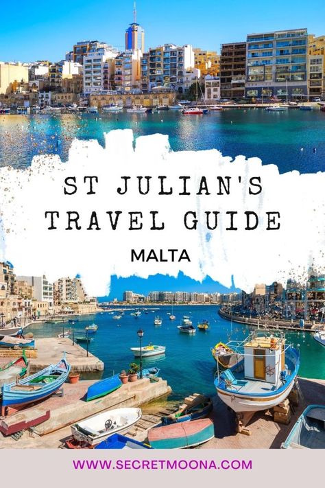 Malta Outfit Ideas, St Julians, Travel Malta, Malta Beaches, Malta Travel, Europe Itineraries, Southern Europe, Historical Monuments, Travel Outfits