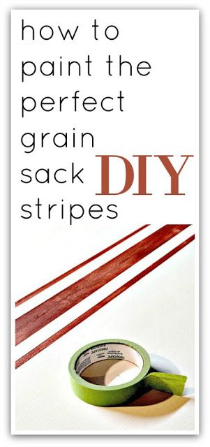 Grain Sack Striped Laundry Folding Table | Homeroad How To Paint Grain Sack Stripes, Stripes Wall Paint, Laundry Folding Table, Laundry Folding Tables, Grain Sack Stripes, Tan Wash, Laundry Folding, Upcycled Furniture Before And After, Quilted Stocking