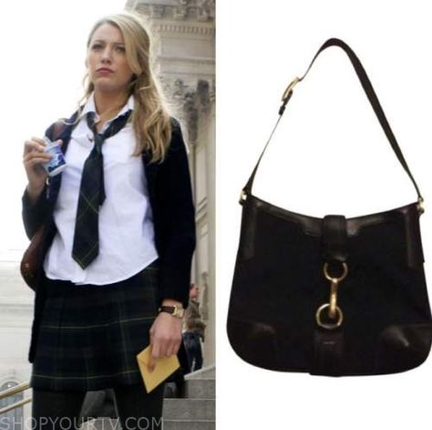 Gossip Girl 1x01 Clothes, Style, Outfits, Fashion, Looks | Shop Your TV Gossip Girl Season 1, Gossip Girl Episodes, Black Hobo Bag, Serena Van Der, Worn On Tv, Serena Van, Where To Buy Clothes, Serena Van Der Woodsen, Clothes Style