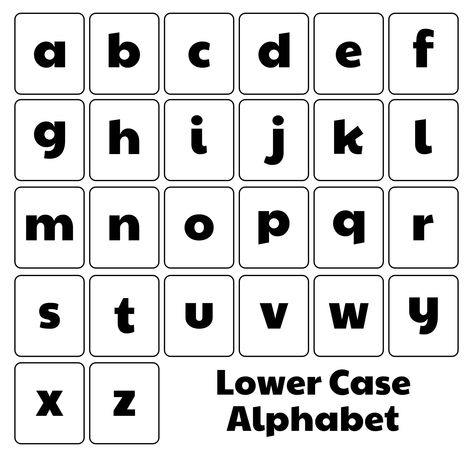 6 Best Free Printable Alphabet Letters Font - printablee.com Abc Lowercase Printables Free Prints, Abc Lower Case Printables Free, Uppercase Alphabet Printable, Small Alphabet Letters Free Printable, Free Printable Alphabet Letters Upper And Lower Case, Lowercase Letters Printable Free, Alphabet Free Printable Letters, Lower Case Letters Printable, Lower Case Letters Printable Free