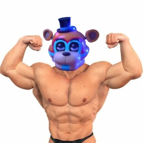 Buff Glamrock Freddy, Glam Rock Golden Freddy, Glamrock Freddy Funny, Glam Rock Freddy, Freddy Frazber, Memes Fnaf, Drippy Fits, Glamrock Freddy, Fnaf Freddy