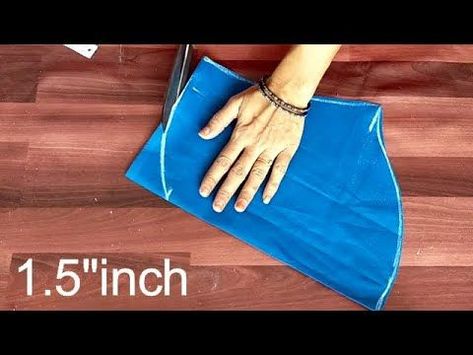 How To Measure Armhole, How To Stitch Sleeves, Simple Blouse Sleeve Designs, Simple Sleeves Design For Kurtis, Simple Sleeves Design, Diy Sleeves, How To Stitch Blouse, How To Cut Sleeves, Neck Design For Kurti